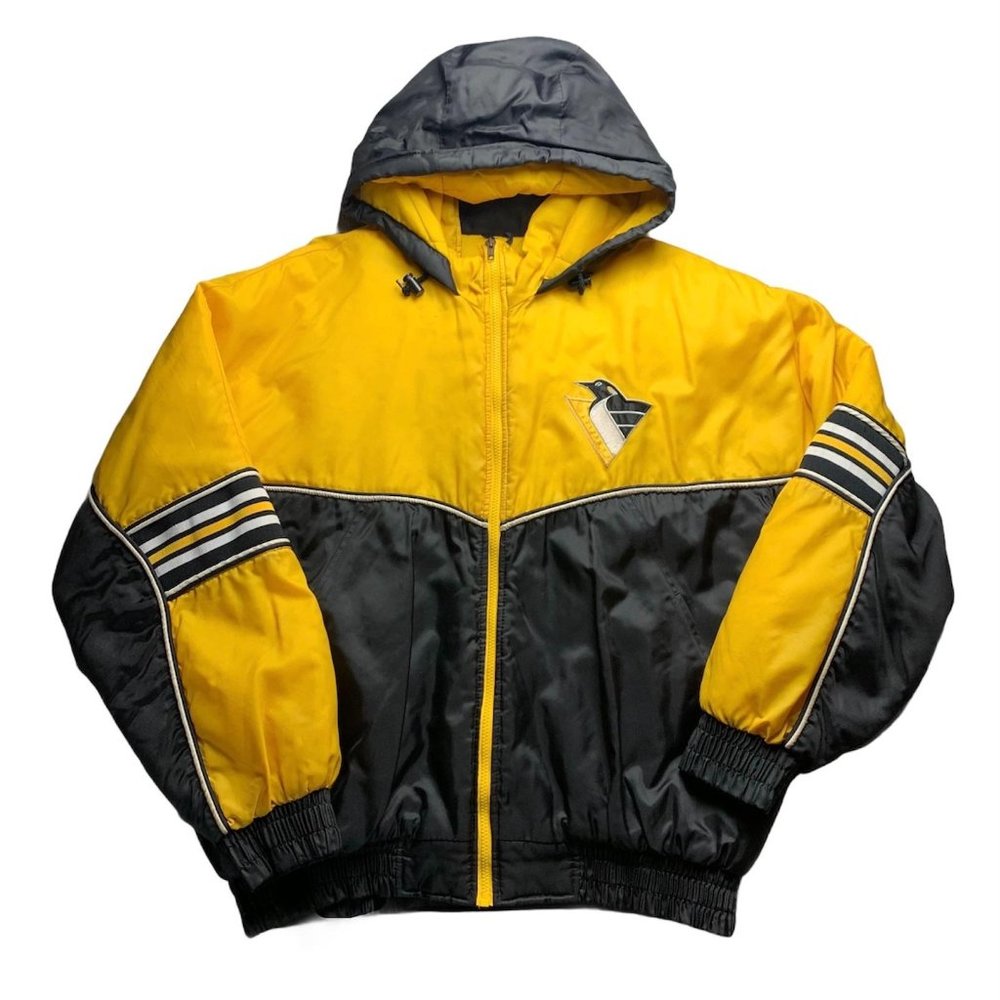 Vintage 90s Pittsburgh Penguins Puffer Jacket XL